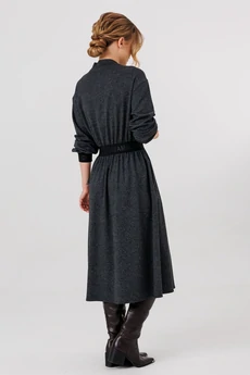 Платье 1793 серый Faufilure