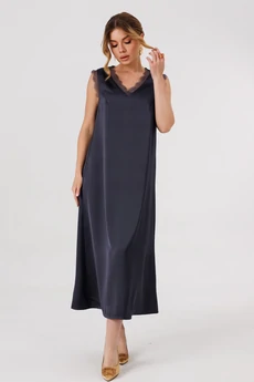 Платье 1812 графит Faufilure