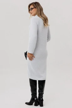 Платье 1828 серый Faufilure