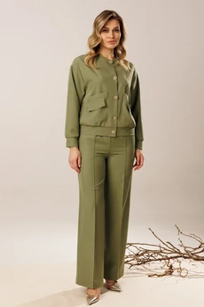Костюм брючный 1913 хаки Faufilure