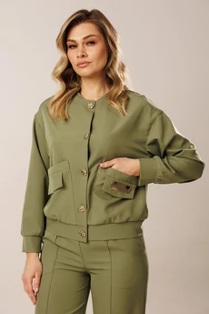 Костюм брючный 1913 хаки Faufilure