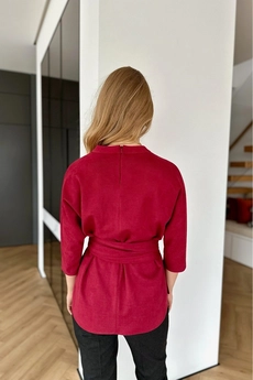 Блузка 314 брусника Lizet collection