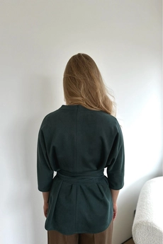 Блузка 314 изумруд Lizet collection