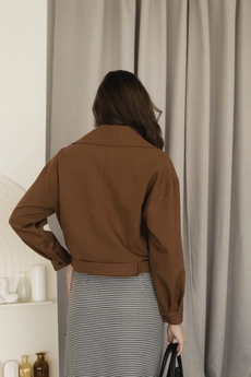 Куртка 418 терракот Lizet collection