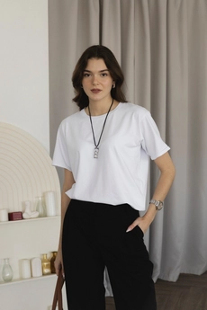 Футболка 462 белый Lizet collection