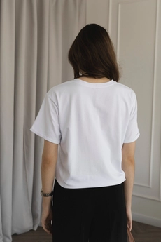 Футболка 462 белый Lizet collection