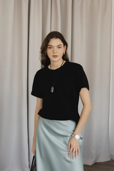 Футболка 462 черный Lizet collection