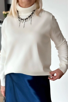 Джемпер 480 белый Lizet collection