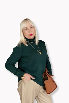 Джемпер 480 изумруд Lizet collection