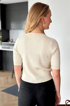 Футболка 482 молоко Lizet collection