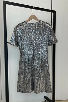 Платье 513 серебряный Lizet collection