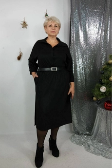 Платье 522 черный Lizet collection