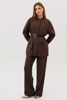 Жакет 592 шоколад Faufilure