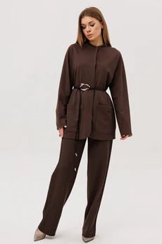 Жакет 592 шоколад Faufilure
