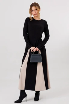 Платье 1805 черный Faufilure