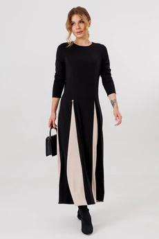 Платье 1805 черный Faufilure