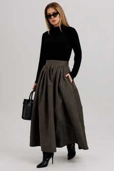 Юбка 947 коричневый Faufilure