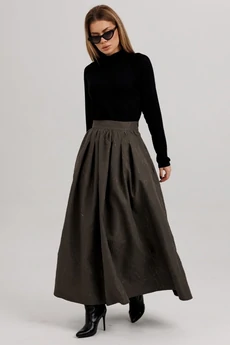 Юбка 947 коричневый Faufilure