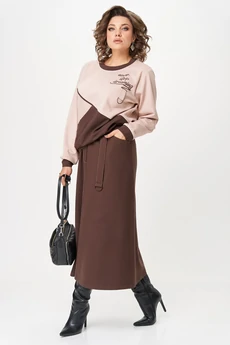 Костюм с юбкой 24129-1 AIRA style