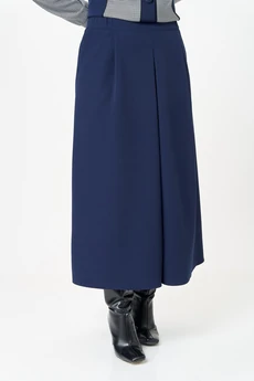 Костюм с юбкой 24131 синий AIRA style