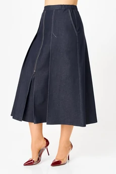 Костюм с юбкой 24139 синий AIRA style