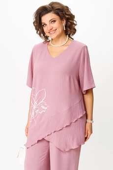 Костюм брючный 24230 розовый AIRA style