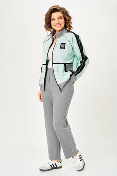 Костюм брючный 24241А мята AIRA style
