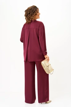 Костюм брючный 24245 винный AIRA style