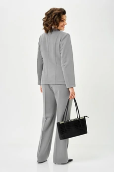 Костюм брючный 24259 серый AIRA style