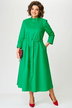 Платье 24421 зеленый  AIRA style