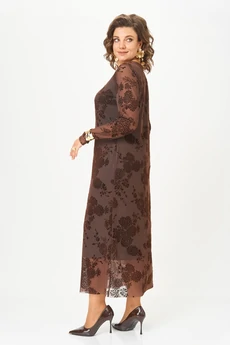 Платье 24430 коричневый AIRA style