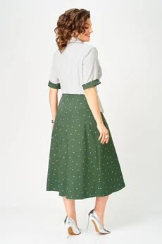 Платье 24432 зеленый AIRA style