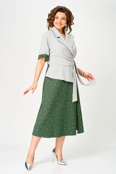 Платье 24432 зеленый AIRA style