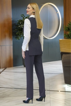 Костюм брючный 1760 графит ALANI