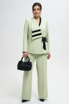 Костюм брючный 2280 салатовый ALANI