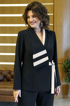 Костюм брючный 2280 черный ALANI