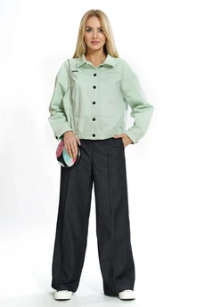 Костюм брючный 2290 голубой ALANI