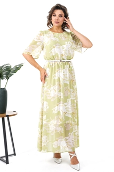 Платье 2369 желтый ALANI