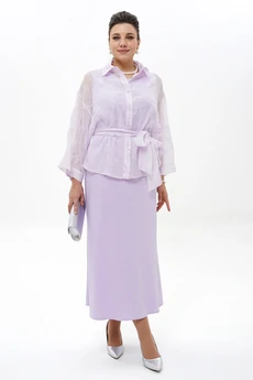 Костюм с платьем 2429 лаванда ALANI