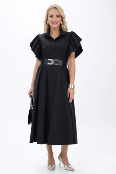 Платье 2445 черный ALANI