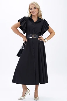 Платье 2445 черный ALANI