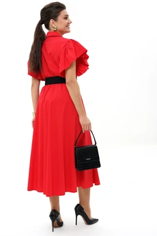 Платье 2445 красный ALANI