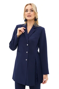 Костюм брючный 2488 синий ALANI