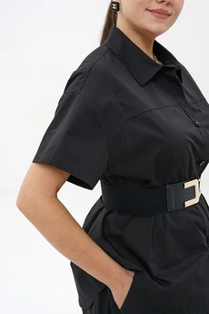 Костюм брючный 2494 черный ALANI