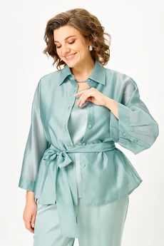 Костюм брючный 2517 мята ALANI