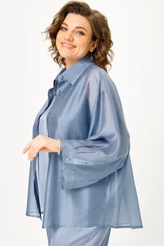 Костюм брючный 2517 индиго ALANI