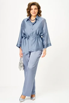 Костюм брючный 2517 индиго ALANI