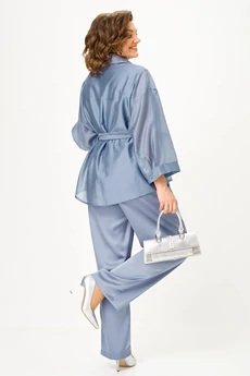 Костюм брючный 2517 индиго ALANI