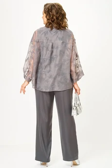 Костюм брючный 2517 серый ALANI