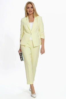 Костюм брючный 2534 лимонный ALANI